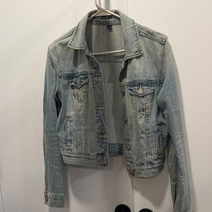 American Eagle Outfitters Light Blue Jean Jacket